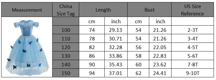Elsa Anna Kid Princess Girls Dress Rapunzal  Kids Cosplay Halloween Vestidos Children Costume Birthday Party Dress