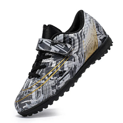 Children Football Shoes Grass Society Indoor Training Original Boy Girl Soccer Shoes Cleats Non Slip Kids Football Field Boots