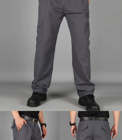 Asian Size Summer Cargo Pants Men Pants Streetwear Jogger Trekking Hiking Mountain Work Tourism Trousers