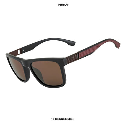 Polarized Square Sunglasses For Men Luxury Square Vintage Retro Fashion Glasses  Gafas De Sol Hombre Polarizadas Alta Calidad