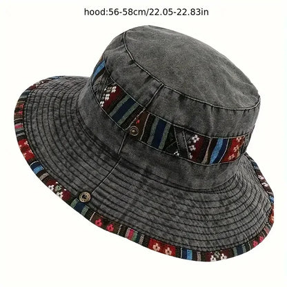 For Men And Women, UV Protection Outdoor Mountaineering Bucket Hat Fishing Hat
