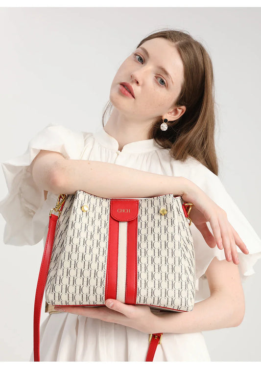 Women's Shoulder Bag 2025 New Pillow Bag Splicing Design Casual Women's Bag