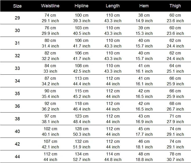 High Quality Men's Jeans Multi Pocket Denim Cargo Pants Oversized Casual Pants Men Clothing Loose Trousers 29-44