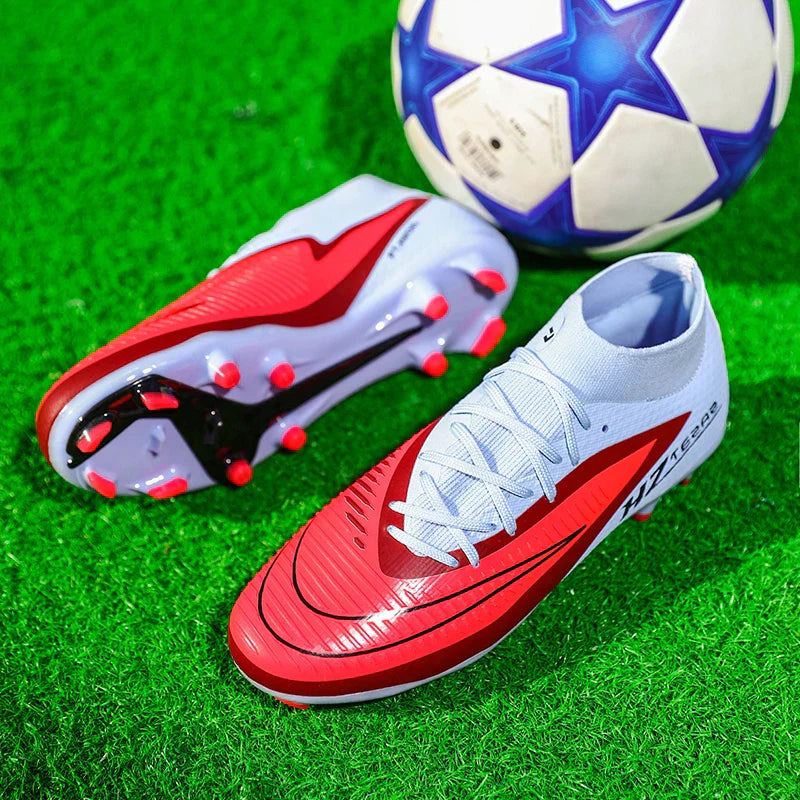 Men Football Boots New Adult Adult Professional Breathable Sports FG Fast Futsal Male Football Shoes Sneakers Turf Cleats Match
