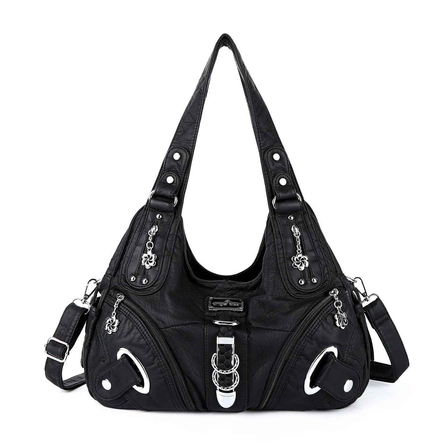 Vintage Women Handbags Fashion Shoulder Bag Large Tote Top-handle Shopping Pack Multifunctional Satchel Lady Hobos Purse