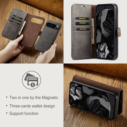 For Google Pixel 6 7 8 9 10 Pro XL/Pixel 5A 6A 7A 8A 9A Magnetic Detachable Cover 2in1 Flip Leather Wallet Phone Case