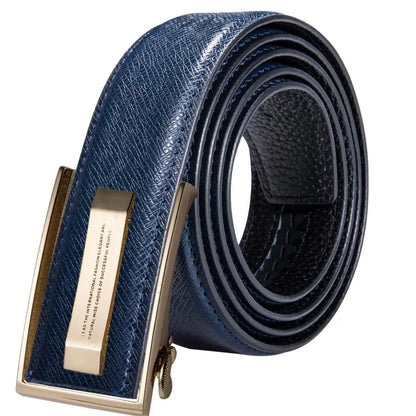 Men's Orange Brown Belt for Jeans New Yellow Green Blue Leather Jeans Belts Fashion Cowboy Genuine Leather Belt Strap
