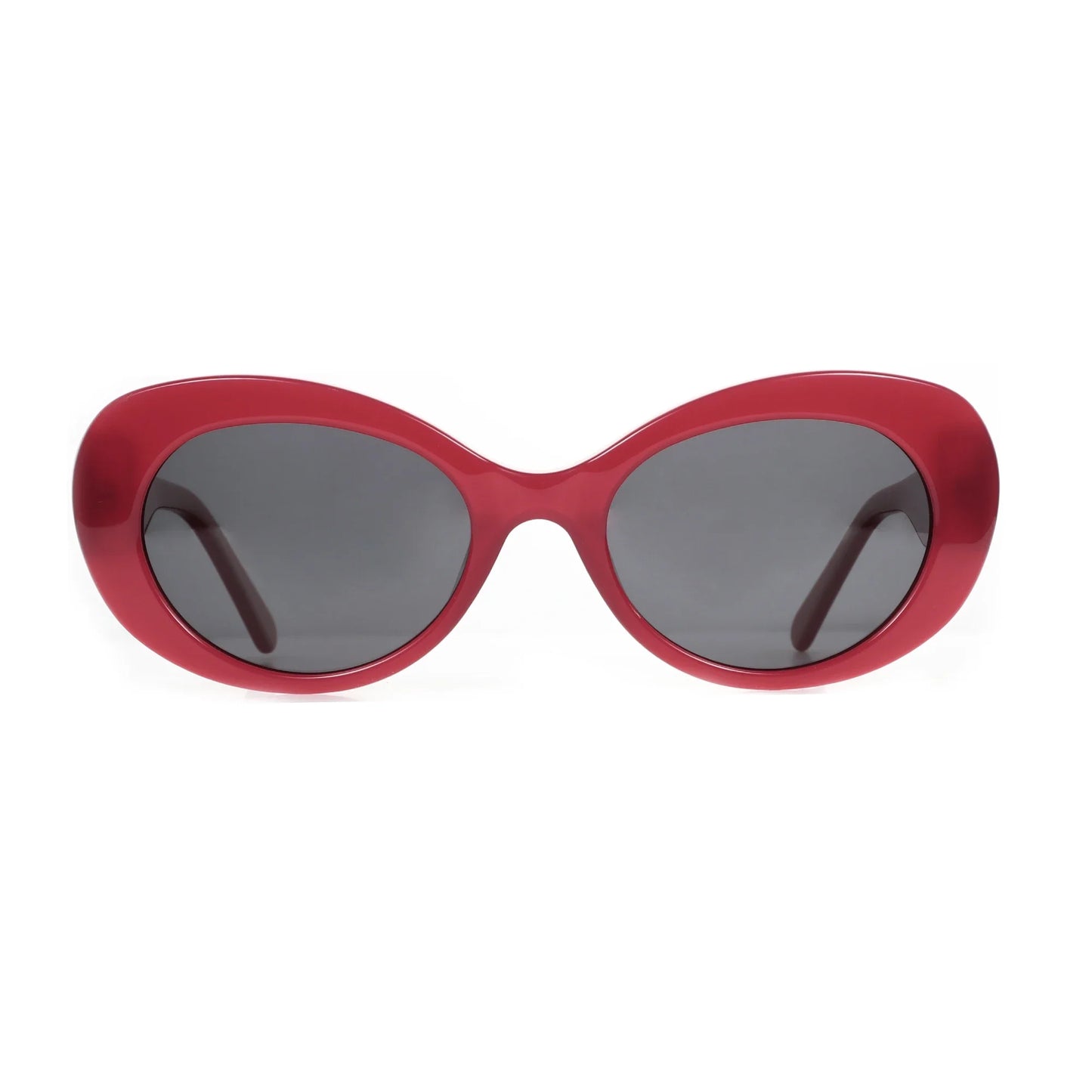 Handmade Acetate Oval Polarized Sunglasses Women Thick Frame UV400 Protection Sun Glasses for Ladies Shopping Gift