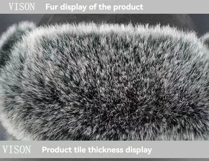 Men's Winter Trapper Aviator Trooper Earflap Warm Russian Waterproof Ski Hat Bomber Cap Russian Warm Ear Protectors Hats