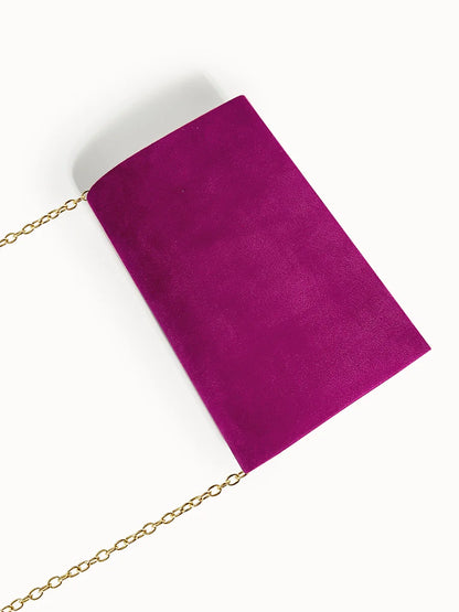 Velvet Envelope Bags Women Evening Wallets High Quality Clutches Banquet Dresses Clutch Over Shoulder Bags with Chain Handbags