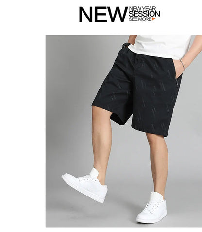 New Shorts Men's Summer Thin Section Casual Quick Dry Five-Minute Pants Loose Large Size Sports Pants