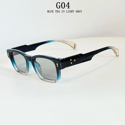 Fashion Sunglass Men Vintage Square Sunglasses Women 2025 Trendy Glasses Gafas De Sol Hombre Lunette Soleil Femme Dropshipping