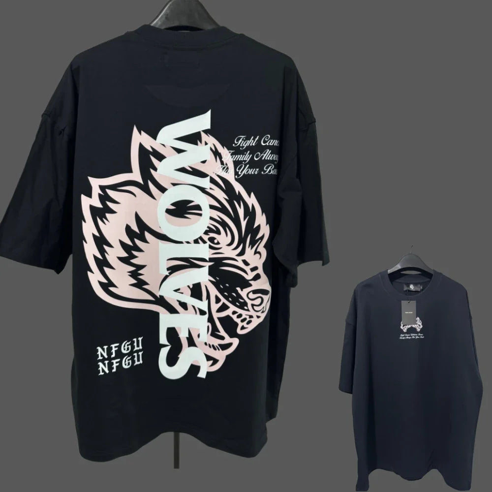 JAPAN BUSHIDO Anime Printed Men T-shirt City Fitness Training Sportswear Loose Casual Crewneck Men's T Shirts Couples Cotton Tee