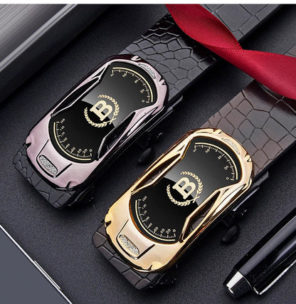 New Product Belt MEN'S High Quality Toothless Automatic Buckle Casual Men Belt MEN'S Business Fashion Belt