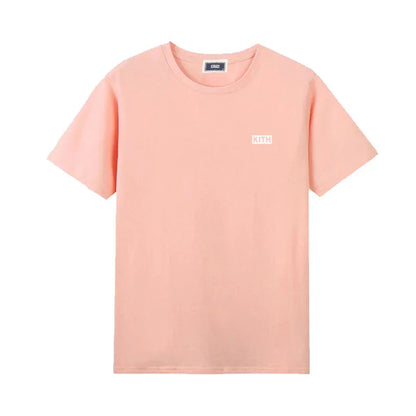 Summer Exported to Japan Korean Cotton Men Women T-shirt Embroidery letter Logo Couple Casual Loose O-Neck Short Sleeve Tees