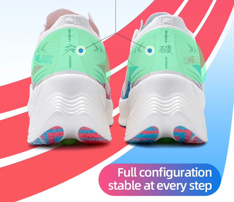 2026 Carbon Plate Marathon Shoes Space Foam Soft Shock Absorbing Protective Light Running Sneakers
