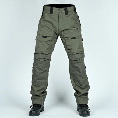 Tactical Pants For Men Casual Multi-Pockets Cargo Trousers Quick Dry Outdoor Waterproof Work Trousers Wear-Resistant Overalls
