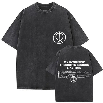 Rosalia Lux Tour Album 2025 Vintage Washed T Shirts Men Women Casual Oversized Cotton T-shirt Fashion Pop Print Clothing Tshirt