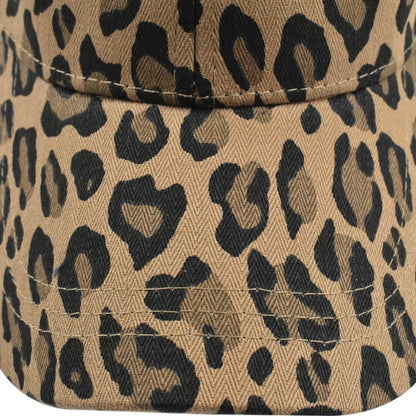 Summer Men Women Baseball Cap Leopard Print Snapback Hat Cotton Adjustable Hip Hop Hat Outdoor Sports Trucker Caps Sun Hats