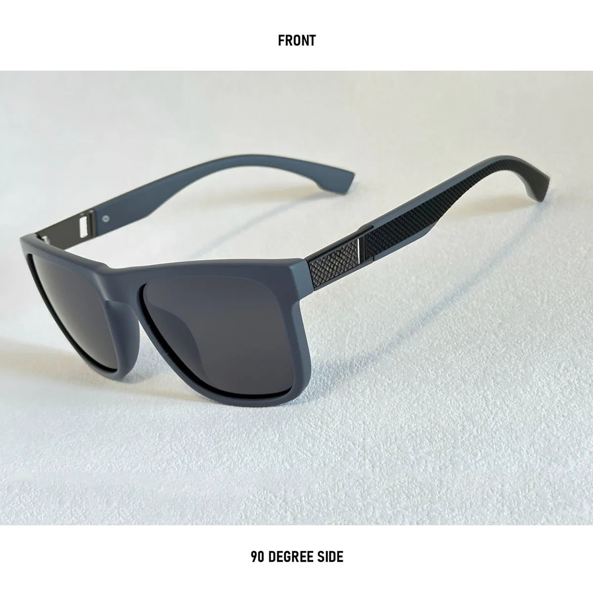 Vintage Retro Polarized Sunglasses For Men Vacation Square Sunglass Women UV400 Protection Fashion Glasses Gafas De Sol Hombre