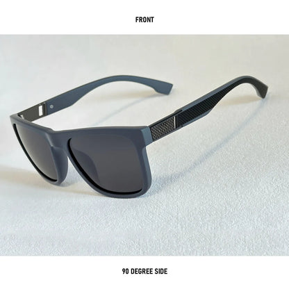 Vintage Retro Polarized Sunglasses For Men Vacation Square Sunglass Women UV400 Protection Fashion Glasses Gafas De Sol Hombre