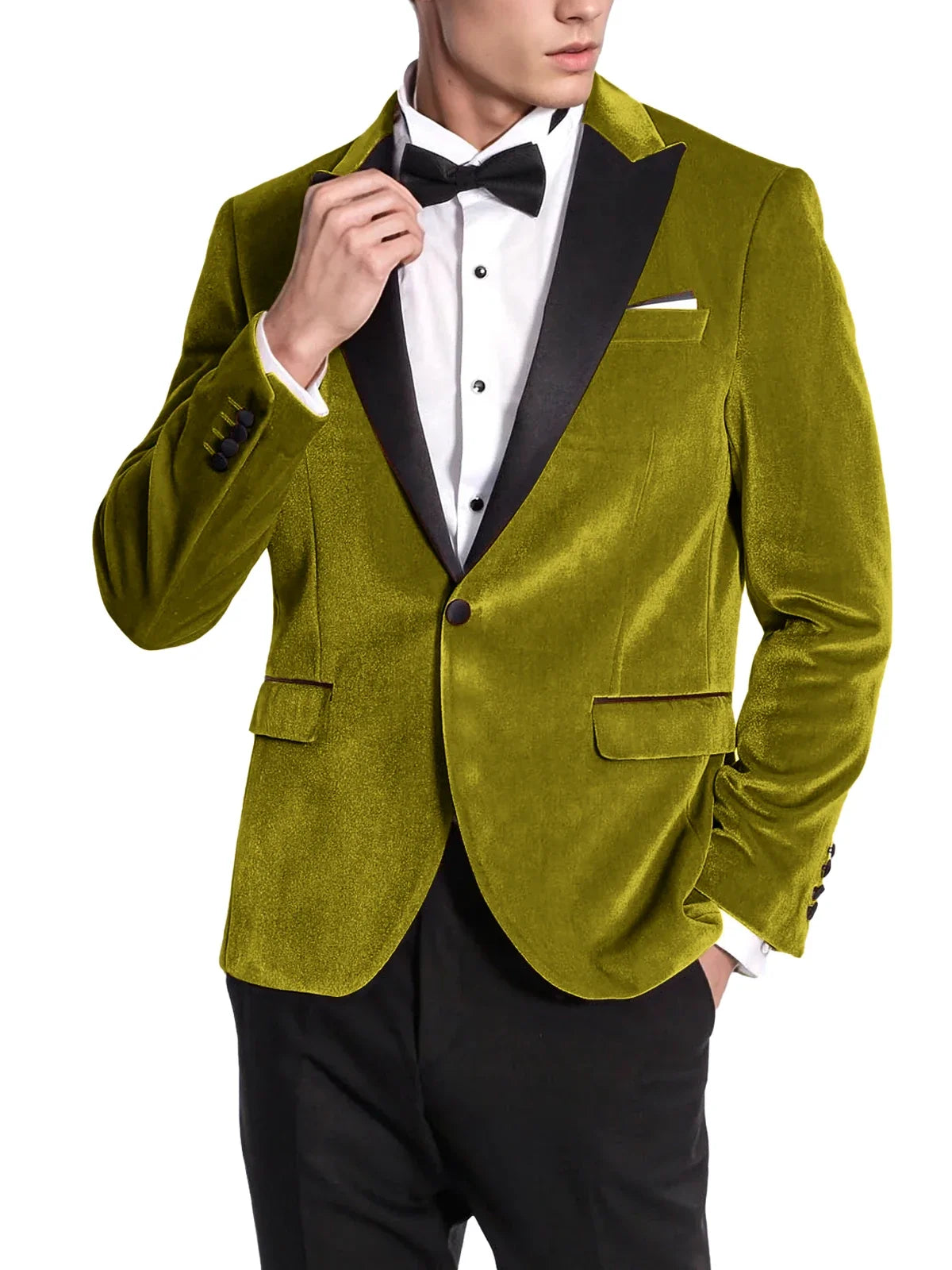 High Quality Classic Men's Suits 1Piece Velvet Custom Suit Timeless Style Every Occasion Wedding Dating Prom Annual Dinner Party