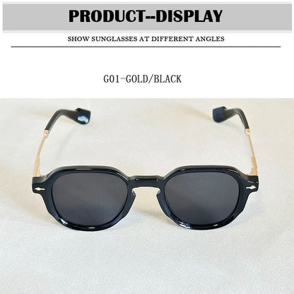 2025 Fashion Sunglass Men Vintage Oval Sunglasses Women Trendy Dropshipping Gafas De Sol Hombre Lunette Soleil Femme Zonnebril