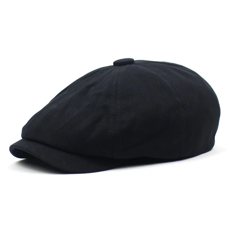 Men's Women's Beret Hat New Fashion Newsboy Caps Outdoor Streetwear Washed Denim Peaked Cap Casual Vintage Boina Hatss