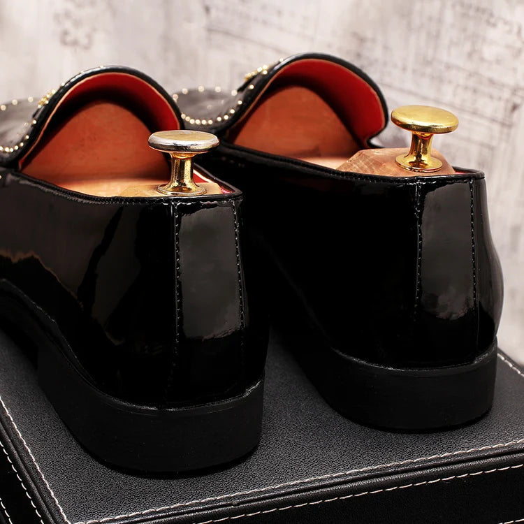 New Arrival Men's Shoes Luxury Designer Leather Casual Driving Oxfords Flats Shoes Mens Loafers Moccasins Italian Shoe For Men