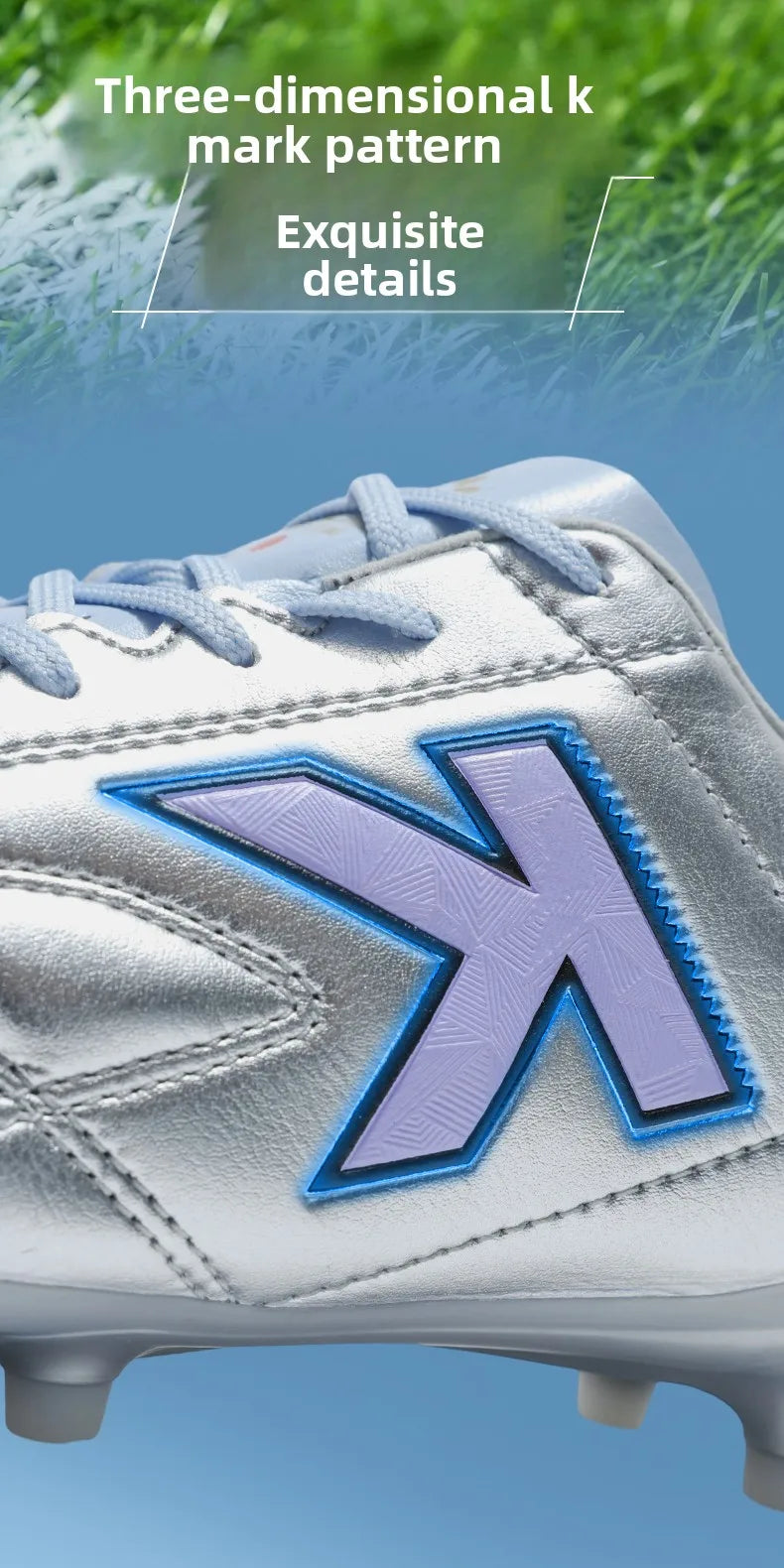 Men‘s Soccer Cleats Ag Short Studs Football Boots Mg Professional Match Training Artificial Natural Grass Turf Shoes