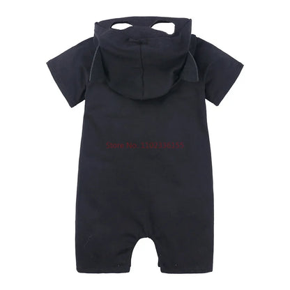 Spider Man Batman Captain Baby Rompers Newborn Baby Kawaii Cute Anime Cartoon Cosplay Costume Jumpsuit Cotton Clothes Kid Gift