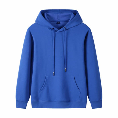 Fashion 9 Colors High-Quality Pullovers Custom Logo Printed Personal Group Brand Embroidery Men and Women 100% Cotton Hoodies