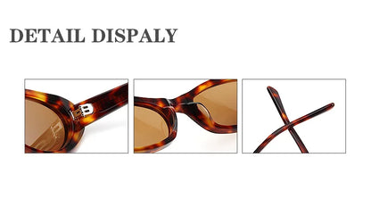 2026 Small Oval Sunglasses Women Vintage Design Sun Glasses Shades Female Sexy Retro Punk Men Sunglass Outdoor Trendy Eyewear