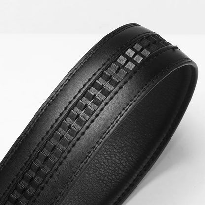 Men's belt high-quality genuine leather belt adjustable automatic belts for man business belt man
