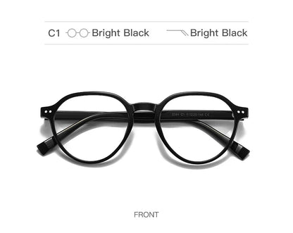 Retro TR Anti Blue Light Blocking Reading Glasses Women Computer Optics Eyeglasses Prescription Glasses Men PFD2094