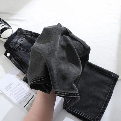 Woman Jeans 100% Lyocell Breathable Denim Wide Leg Towel Sweep drape loose 2025 Summer ice silk Baggy Famale Denim Pants 5 Color