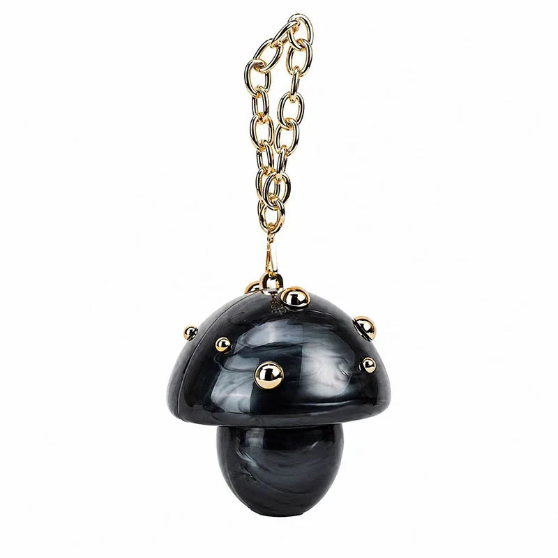 Handbag Crossbody Bag Clutch Evening Acrylic Shoulder Fashion New Mushroom-shaped Wedding Pouch In Luxury Handbags Women
