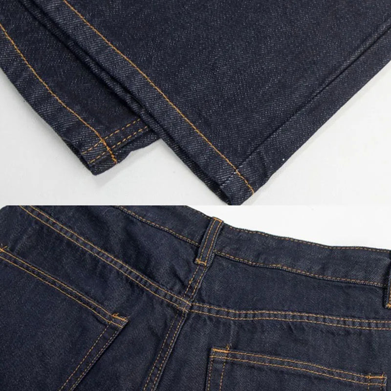 Korean Version New Denim Jeans Retro Men'S Casual Pants High Street Wide Leg Pants Loose Straight Leg Pants