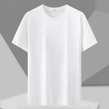 Men's Printed T-shirt Plus Size 110-180kg Loose Short Sleeve Tee Oversized Tops 5XL 6XL 7XL Big Size Men Clothing 티셔츠 Camiseta