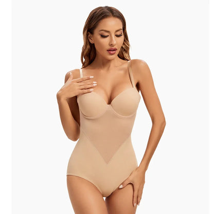 Body Shapewear Women's Binders and Shapers Mesh Bodysuit Breathable Waist Trainer Butt Lifter Shaper Slimming Corset Underwear