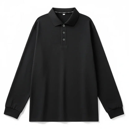 Plus Size Men Polo Shirts Autumn Winter Long Sleeve Polos 1XL-7XL 110-175kg Loose Oversized Tops Big Size Men Clothing 남자 폴로 셔츠