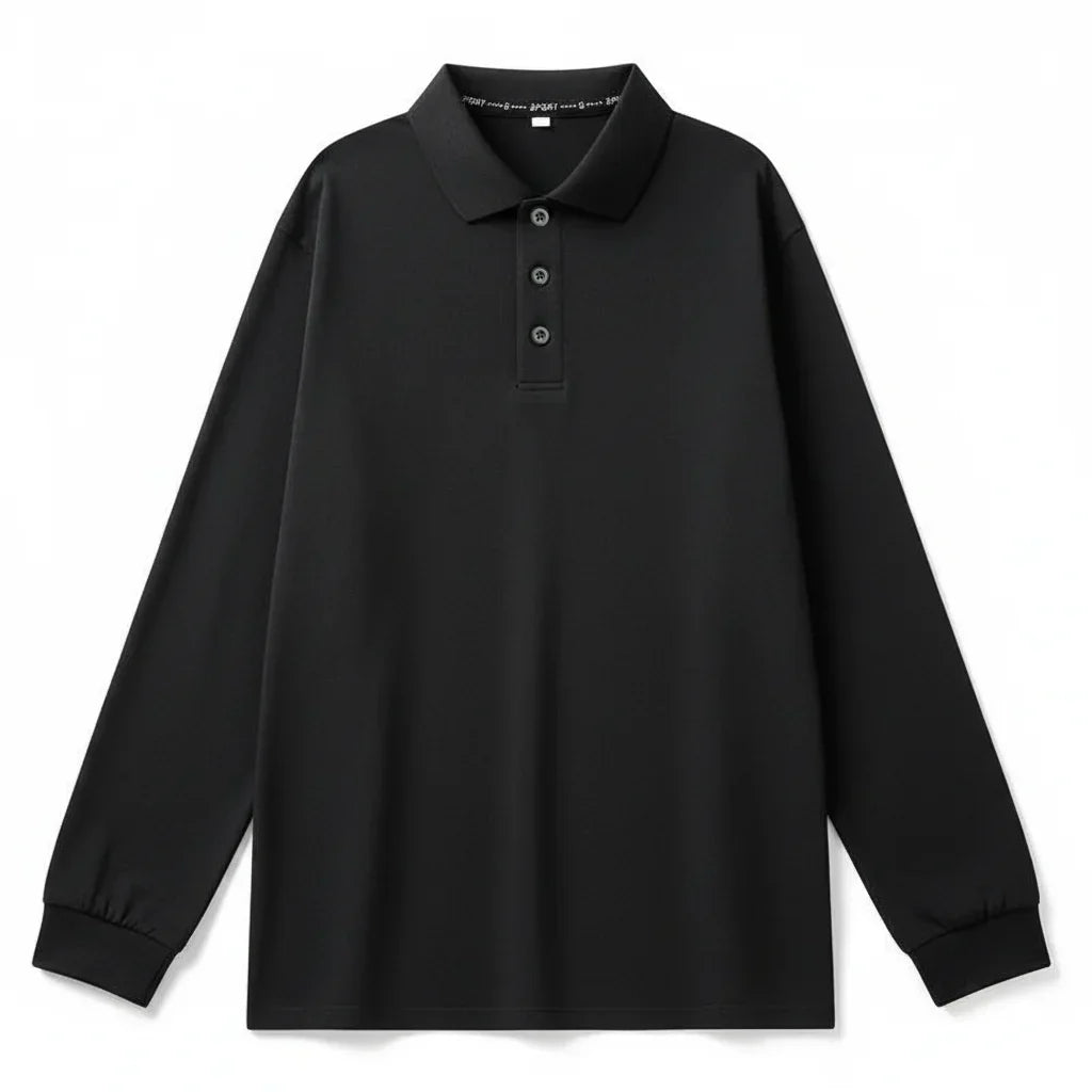 Plus Size Men Long Sleeve Polo Shirts Autumn Winter Polos 1XL-7XL 110-175kg Loose Oversized Tops Big Size Men Clothing 남자 폴로 셔츠