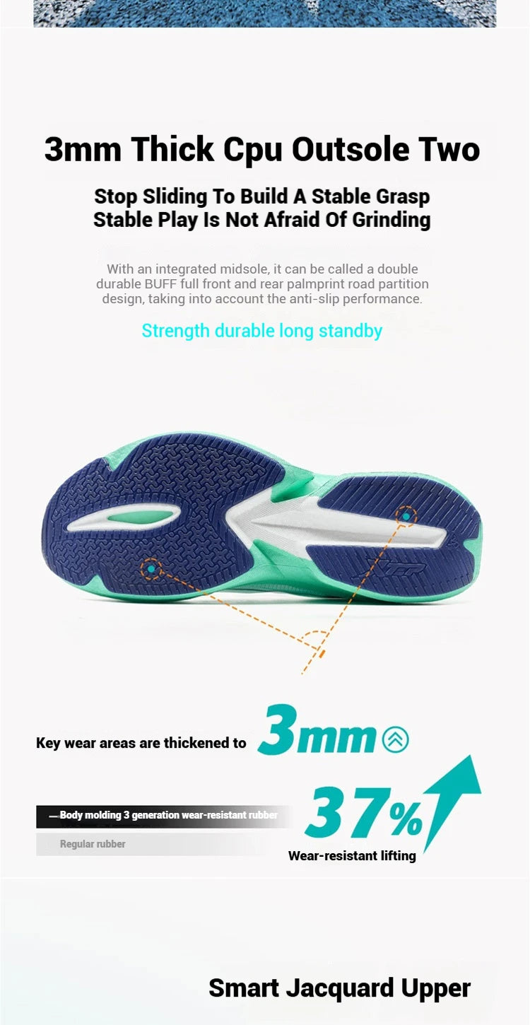 One Piece Model 3.0 Men Running Shoes 2025 Spring Comfortable Stability Cushion Rebound Racing Sneakers 875219110030