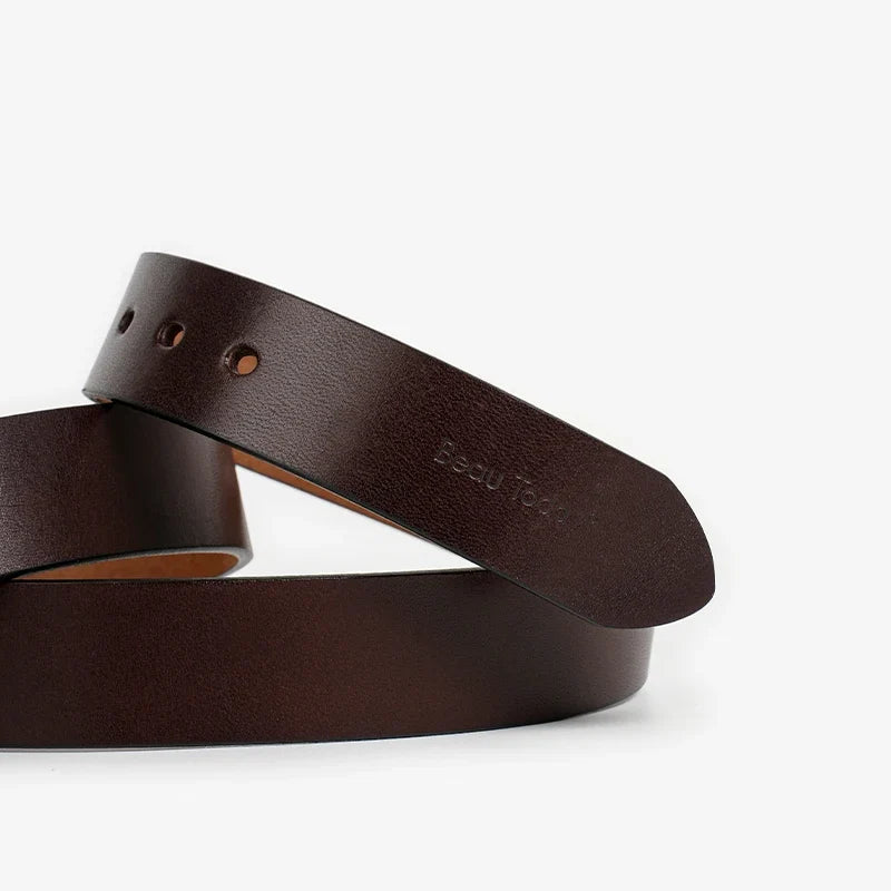 Belts Women Genuine Cow Leather Solid Color Silver Buckle Retro Style Ladies Accessories Waistband Handmade 91083