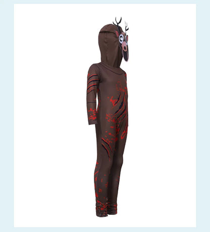 Hot 99 Nights In The Forest Deer costume Owl Cosplay Outfit Halloween Costume for Kid Nightmare Reindeer Christmas Gift