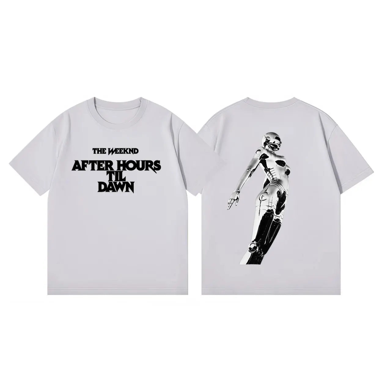 The Weeknd After Hours Til Dawn Tour 2026 Graphic T Shirts Harajuku Hip Hop Short Sleeve T-shirt Unisex Fashion Casual T-shirts