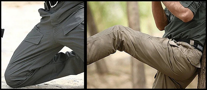 2026 City Tactical Cargo Pants Men Hiking   Hunting Pants Cotton Multi-pocket Stretch Flexible Man Casual Trousers