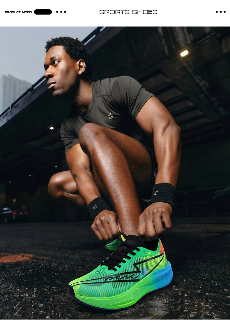 Running Shoes Carbon Board Marathon Men Speciality Sports Breathable Lightweight Women's Comfortable Athletic Chunta Sneakers