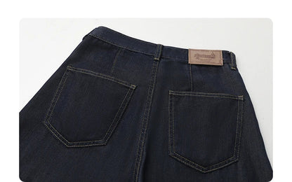 Women's Jeans Loose Casual New High Waist Split Female Wide Leg Denim Pants  Spring Autumn 2025