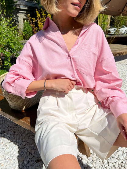 Straight-leg Pants 2026 Summer Shorts Temperament Casual Versatile Loose and Thin Five-point Suit Shorts